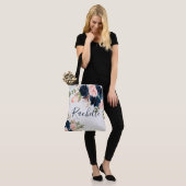 Tote Bag Floral (Sur le modèle)