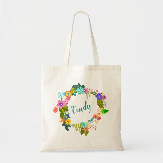 Tote Bag Floral (Devant)