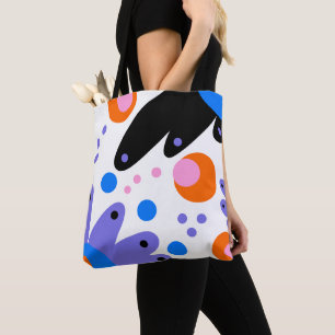 Tote Bag Floral Abstrait moderne