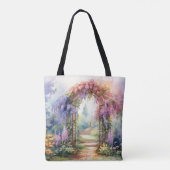 Tote Bag Floral Arch Landscape (Dos)