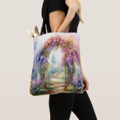 Tote Bag Floral Arch Landscape (De près)
