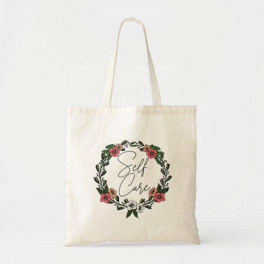 Tote Bag Floral autogéré (Devant)