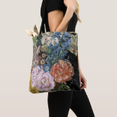 Tote Bag Floral baroque - Bouquet (De près)