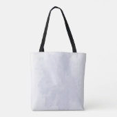 Tote Bag Floral bleu pourpre (Dos)