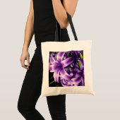 Tote Bag Floral Blue Hyacinth (Devant (produit))