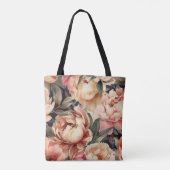 Tote Bag Floral Champagne (Dos)