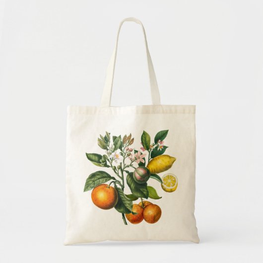 Tote Bag Floral/Ctrus (Devant)