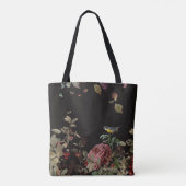 Tote Bag Floral de beauté vintage (Dos)