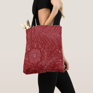 Tote Bag Floral Design 30