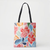 Tote Bag Floral d'inspiration Matisse (Devant)