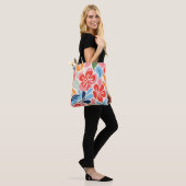 Tote Bag Floral d'inspiration Matisse (Sur le modèle)