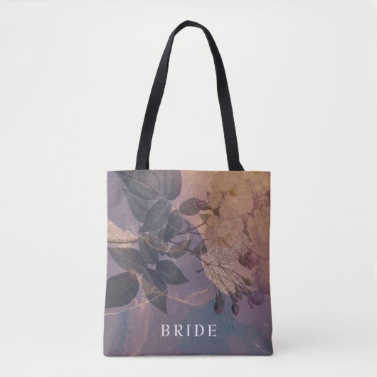 Tote Bag Floral Élégant Bohème Mariée Future Fantaisie Viol (Devant)