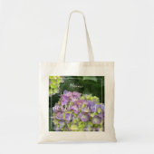Tote Bag Floral Love Bible Verse Personnaliser Monogramme & (Devant)