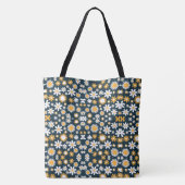 Tote Bag Floral moderne (Dos)