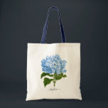 Tote Bag Floral Navy Blue Hydrangea Botanique Personnalisé<br><div class="desc">Floral Navy Hydrangea Botanique Sac fourre-tout personnalisé</div>