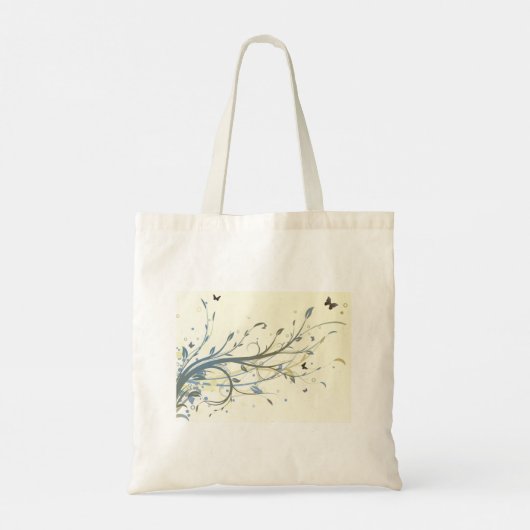 Tote Bag Floral papillon (Dos)