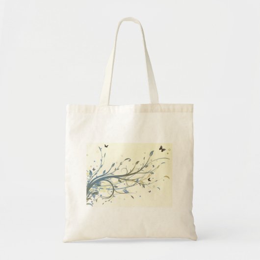 Tote Bag Floral papillon (Devant)