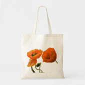 Tote Bag Floral Pavot Flower Bridesmaid Cadeau Favoriser Ma (Devant)