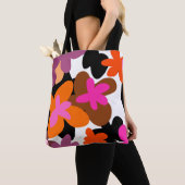 Tote Bag Floral pinky (De près)