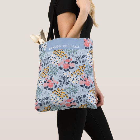 Tote Bag Floral Printemps Daffodique (De près)