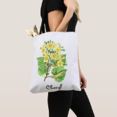 Tote Bag Floral Retour À L'École (De près)