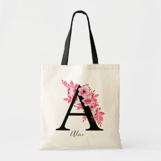 Tote Bag Floral romantique | Botanique Vintage | Bridal fou