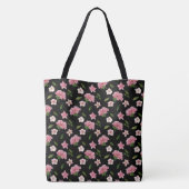 Tote Bag Floral rose (Dos)