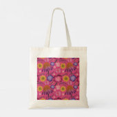 Tote Bag Floral rose fleur sauvage personnalisé (Dos)