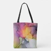 Tote Bag Floral rose moderne (Dos)