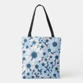 Tote Bag Floral seamless pattern /flower textilepattern, ab (Dos)
