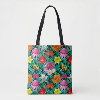 Tote Bag Floral tropical