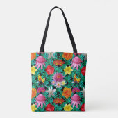 Tote Bag Floral tropical (Dos)