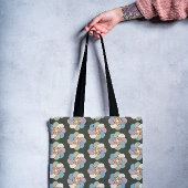Tote Bag Floraux rétro des années 60