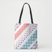 Tote Bag Flore À petits pois (Devant)