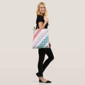 Tote Bag Flore À petits pois (Sur le modèle)