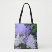 Tote Bag Flore bleu Agératurm (Devant)
