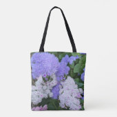Tote Bag Flore bleu Agératurm (Dos)