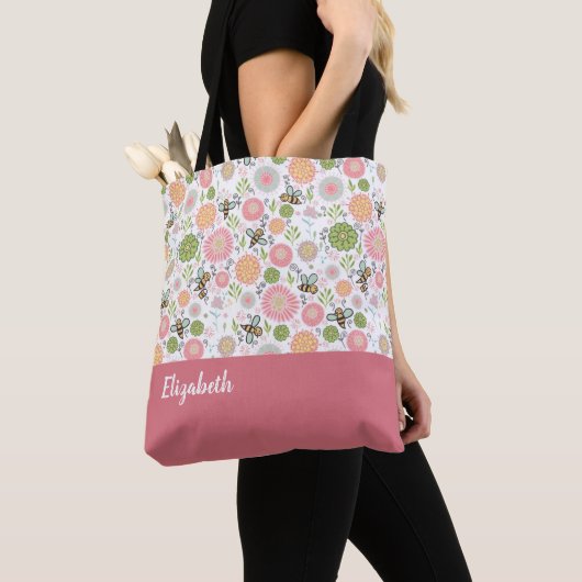 Tote Bag Flore de bourdon (De près)