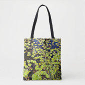 Tote Bag Flore de Lily Pads et de Reeds (Devant)