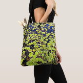 Tote Bag Flore de Lily Pads et de Reeds (De près)