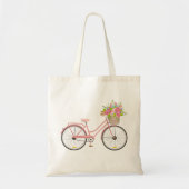 Tote Bag Flore de vélo (Devant)