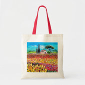 TOTE BAG FLORE EN TOSCANE (Devant)
