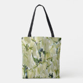 Tote Bag Flore Neutre Botanique Blanche Lys Par Ava (Dos)