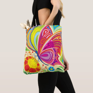 Tote Bag Flore ondoyante ensoleillée