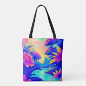 Tote Bag Flore tropicale 2 (Dos)