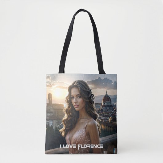 TOTE BAG FLORENCE - ITALIE (Devant)