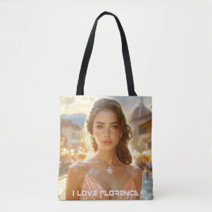 TOTE BAG FLORENCE - ITALIE - J'AIME FLORENCE