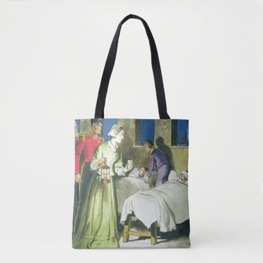 Tote Bag Florence Nightingale (1820-1910) des 'piaulements (Devant)