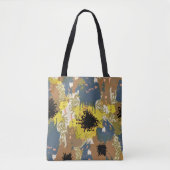 Tote Bag Flores d'ocre jaune (Devant)