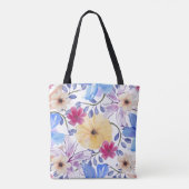Tote Bag Flores en acuarela (Dos)